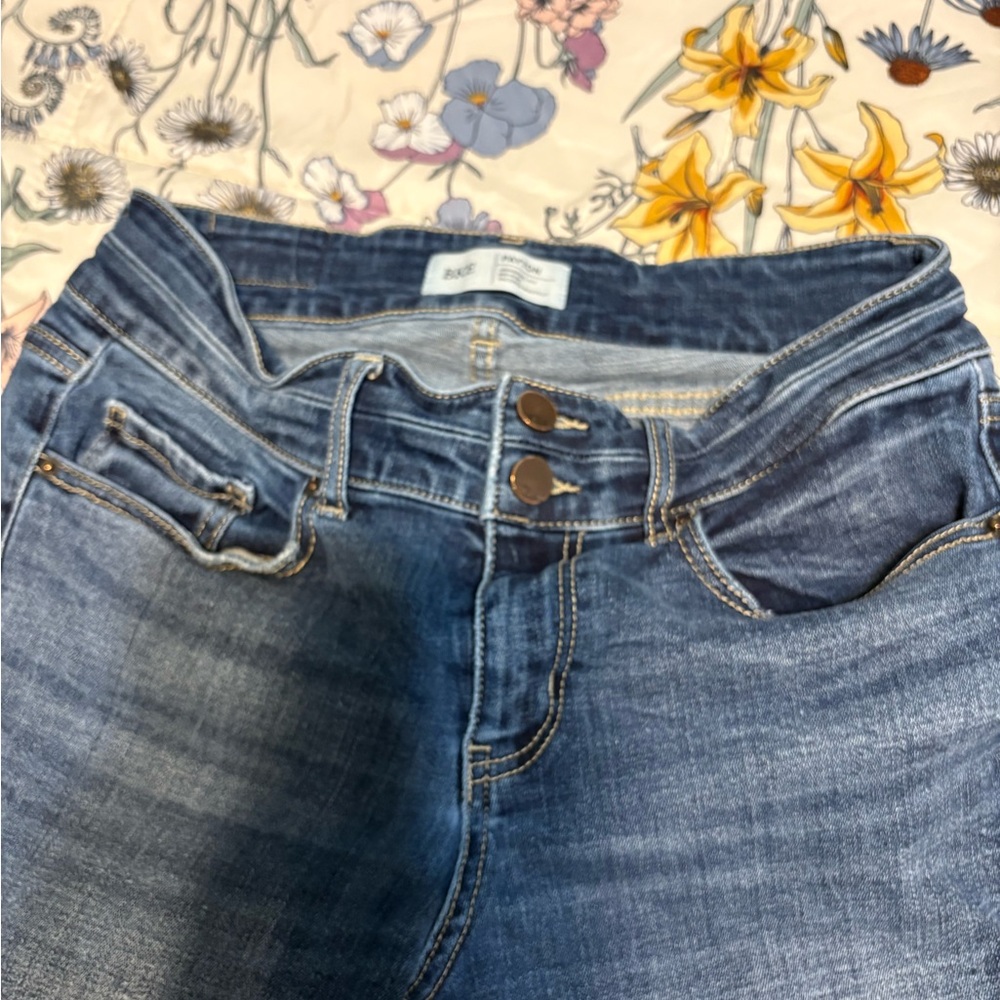BKE Women's Boot Cut Jeans in Blue - Picture 5 of 5